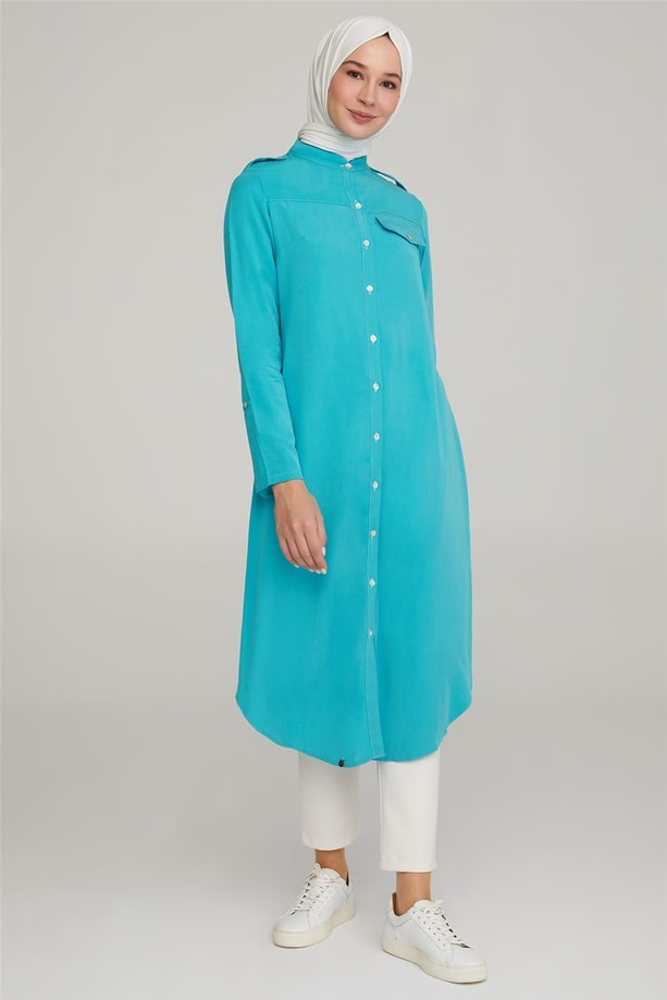 Armine Trend Tunik 21YT451 Turkuaz
