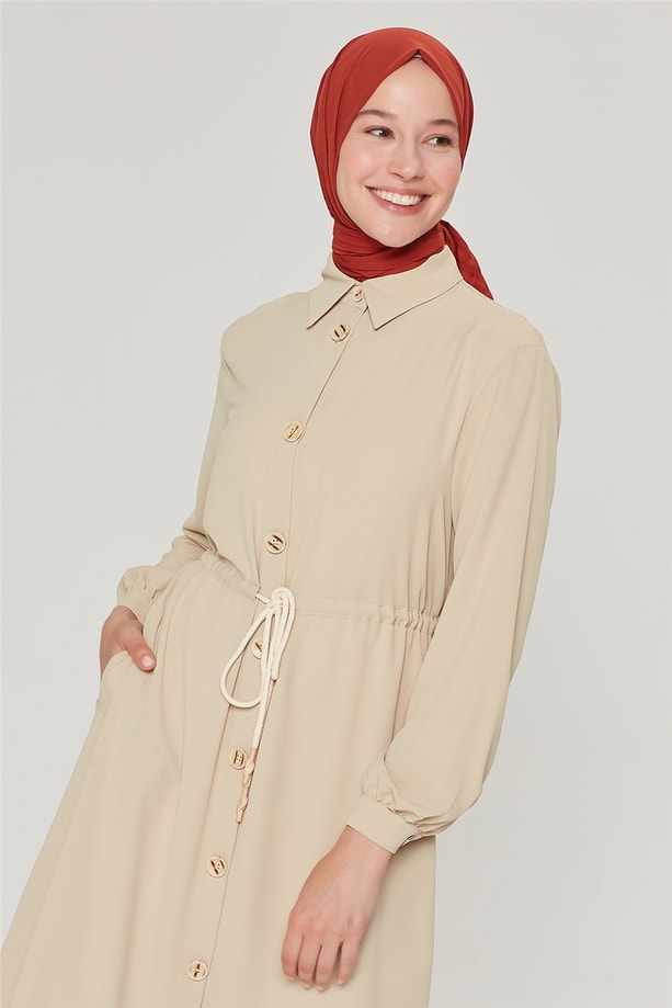 Armine Tunik Formlu Hırka 21Y5316 Bej