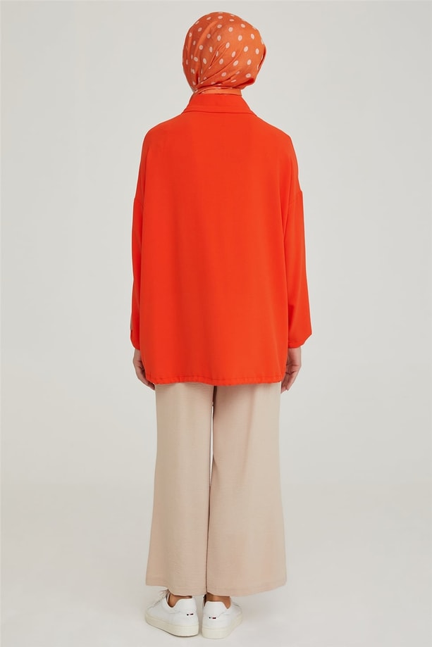 Armine Ekose Tunik Pantolon Takım 21Y6260 Mandarin
