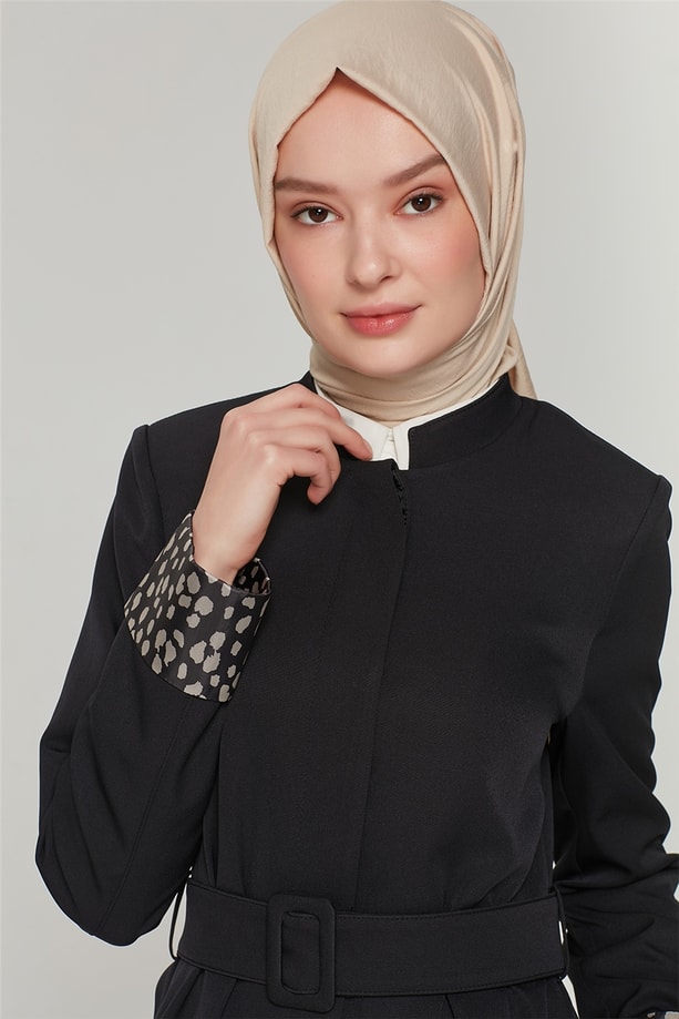 Armine Double Kol Kap 21Y7268 Siyah