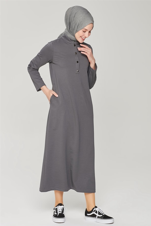 Armine Spor Elbise 21Y8200 Antrasit