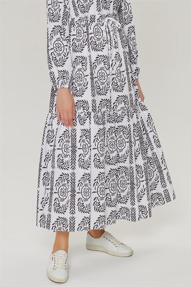 Armine Elbise 21YD8304 Siyah