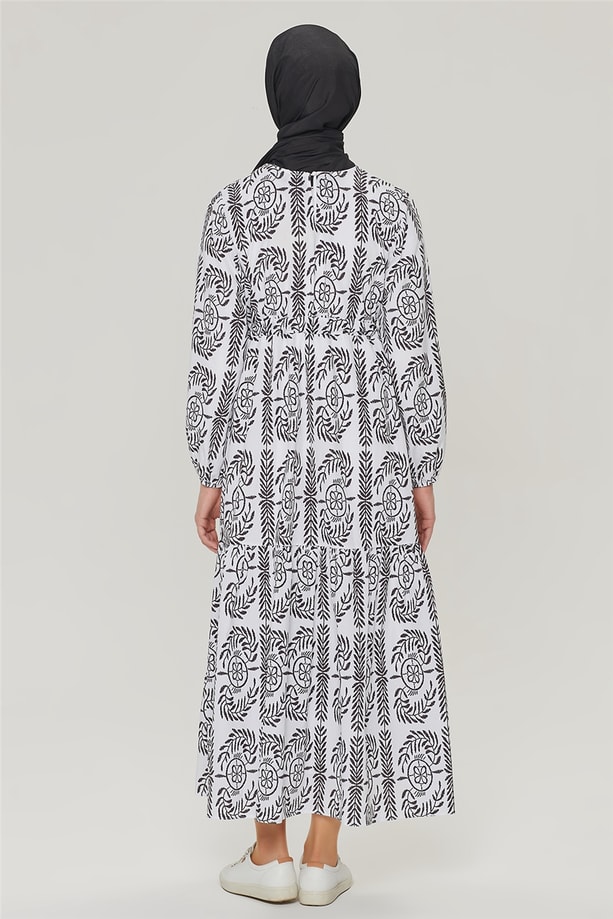 Armine Elbise 21YD8304 Siyah
