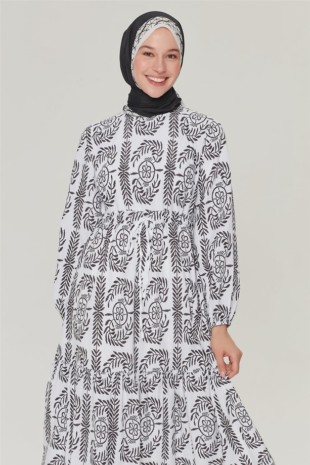 Armine Elbise 21YD8304 Siyah