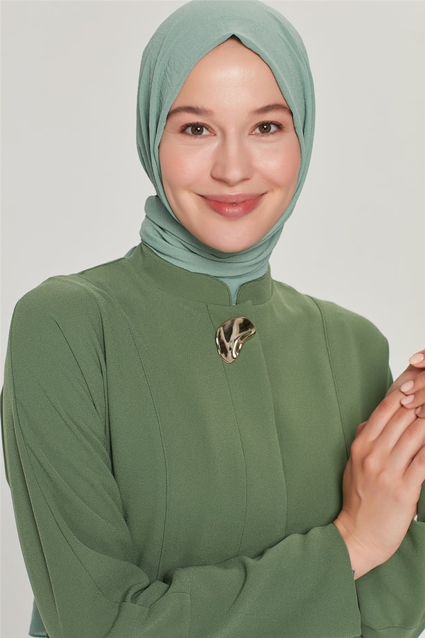 Armine Yanları Bağcıklı Pardesü 21Y8447 Haki