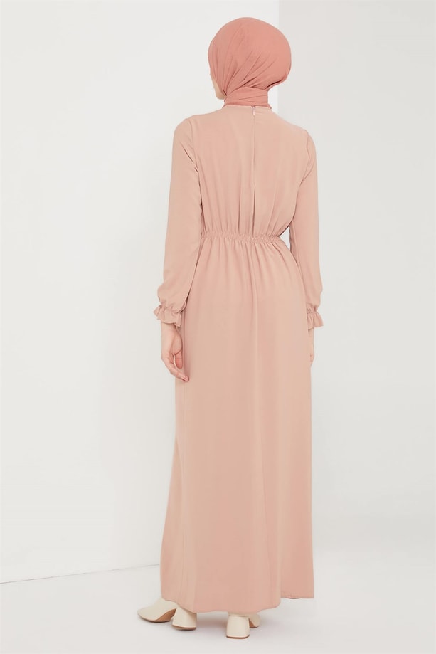 Armine Trend Elbise 21KT901 Pudra