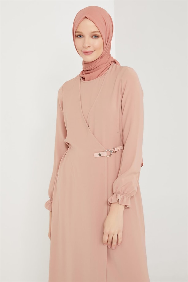 Armine Trend Elbise 21KT901 Pudra