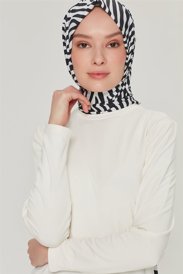 ARMİNE UZUN KOL BADİ 21YD9036 Ekru