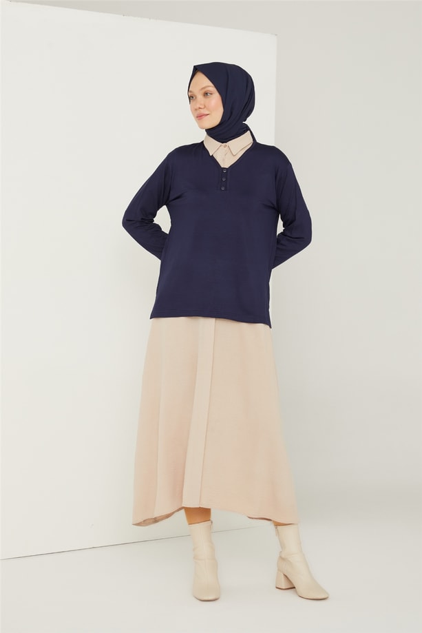 Armine Penye 21YD9043 Lacivert