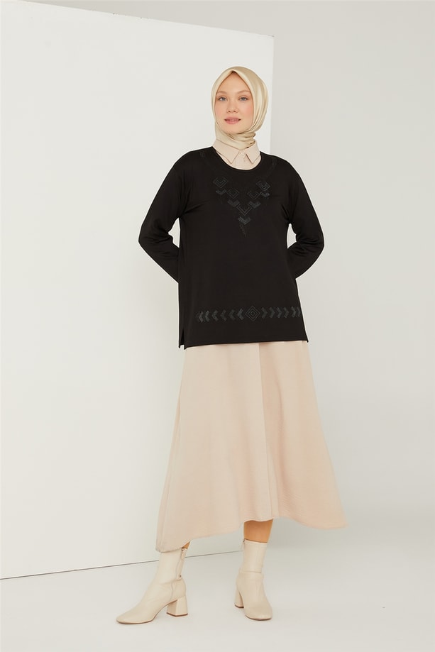 Armine Penye 21YD9045 Siyah