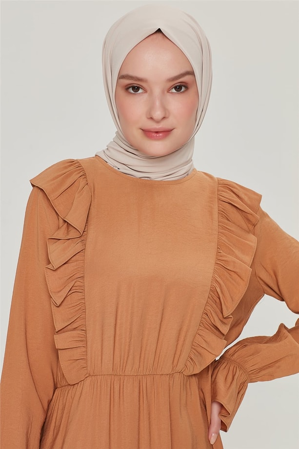 Armine Elbise 21Y9236 Camel