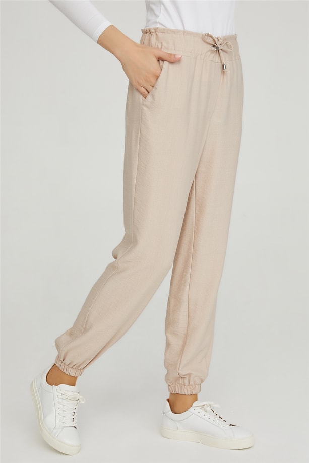 Armine Keten Pantolon 21YD9261 Bej