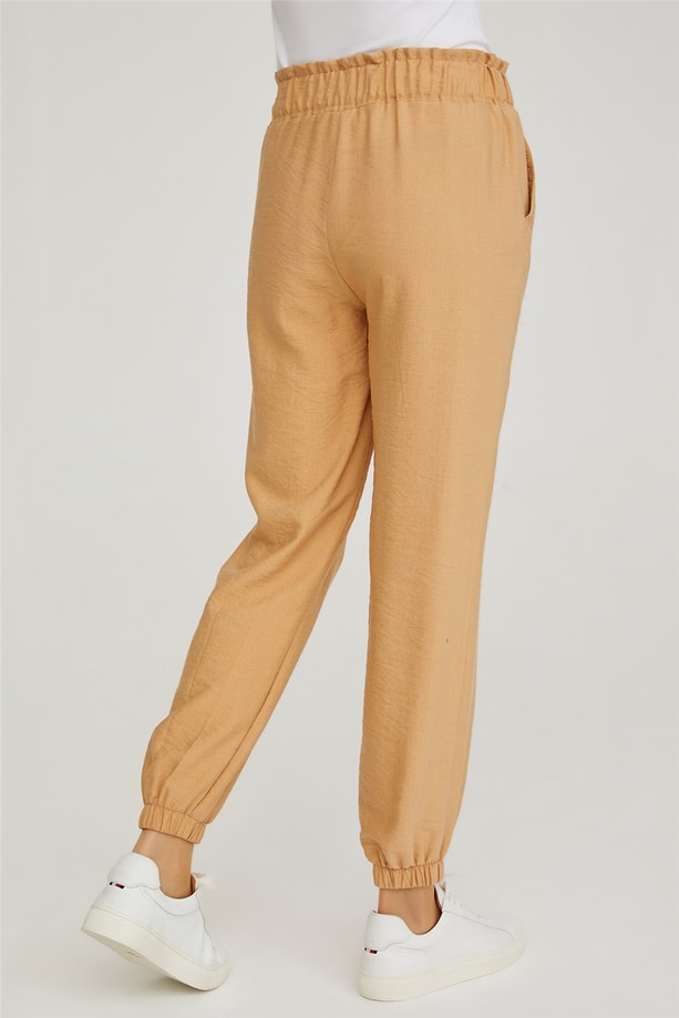 Armine Keten Pantolon 21YD9261 Camel