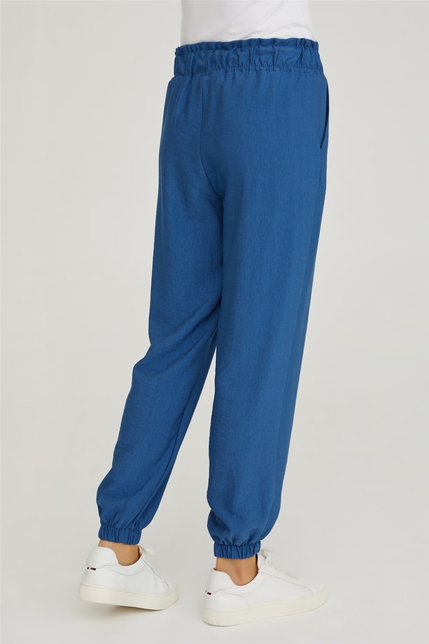 Armine Keten Pantolon 21YD9261 İndigo