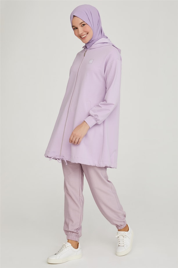 Armine Keten Pantolon 21YD9261 Lila