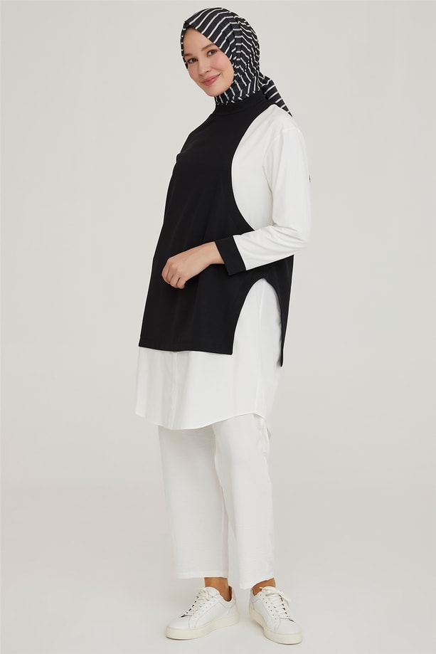 Armine Tunik 21YH414 Siyah