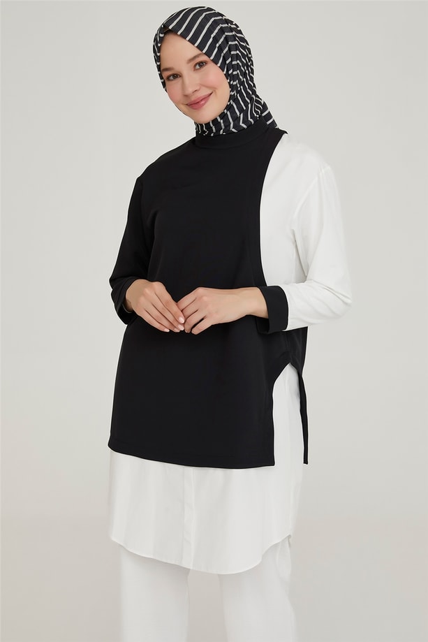 Armine Tunik 21YH414 Siyah