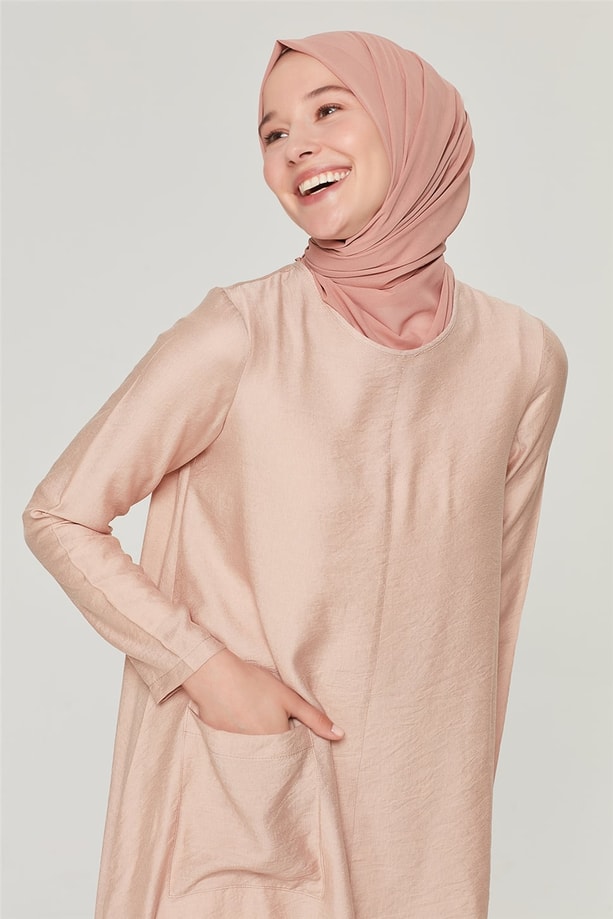 Armine Tunik 20Kaac42 Koyu  Bej
