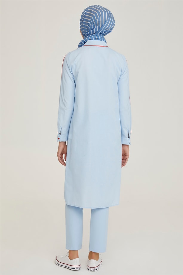 Armine Tunik 21YH416 Mavi