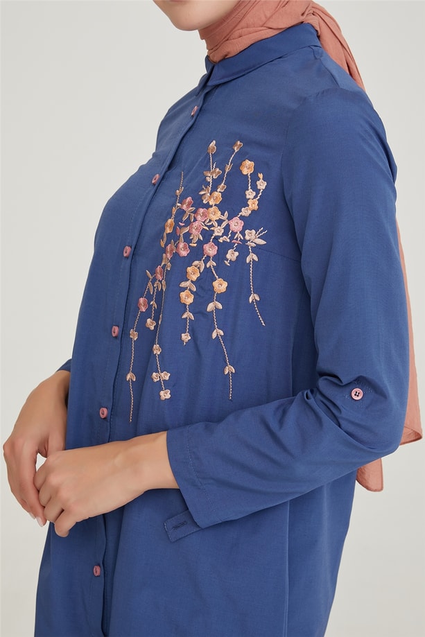 Armine Tunik 21YH418 İndigo