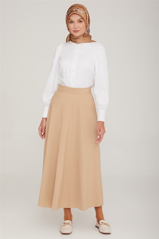 Armine Verev Etek 22K1314 Bej