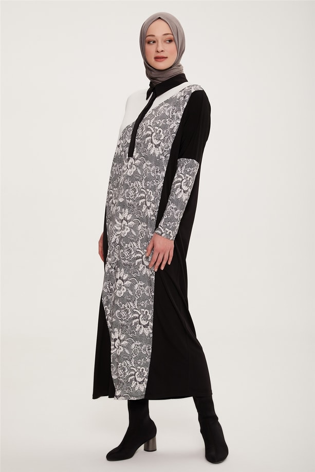 Armine Elbise 22KD1500 Siyah