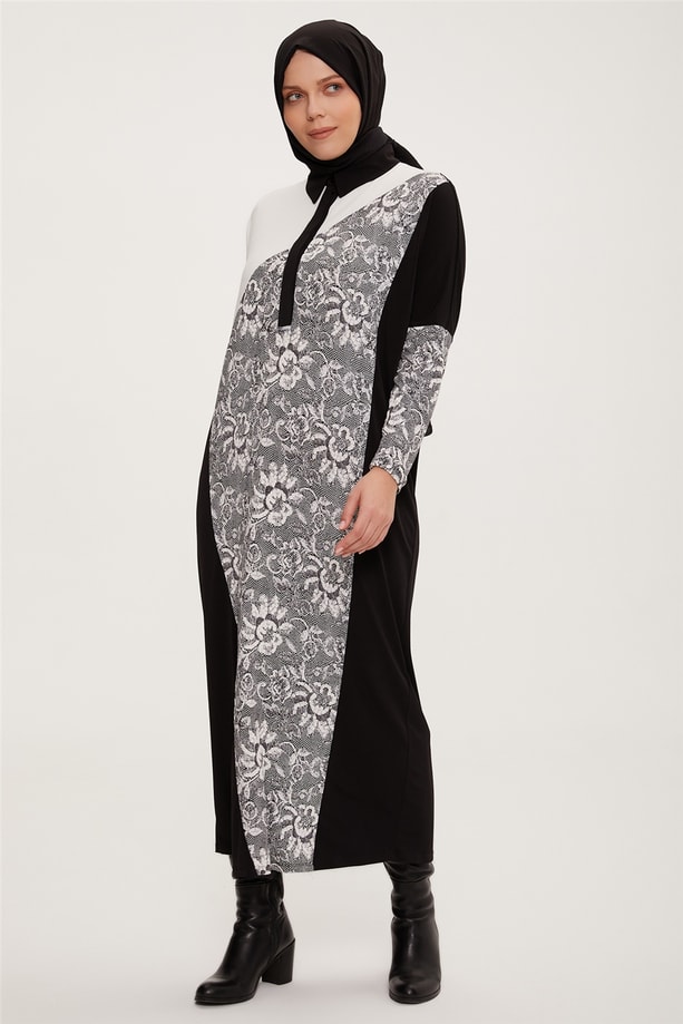 Armine Elbise 22KD1500 Siyah