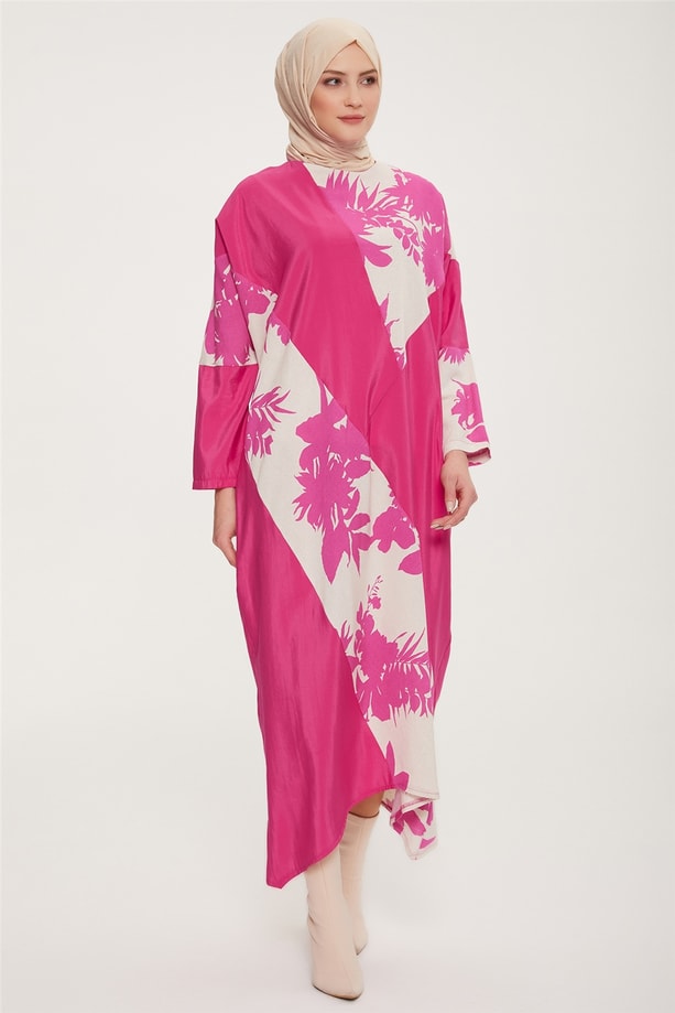 Armine Elbise 22KD1503 Fuşya