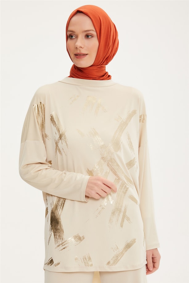 Armine Takım 22KD1505 Bej