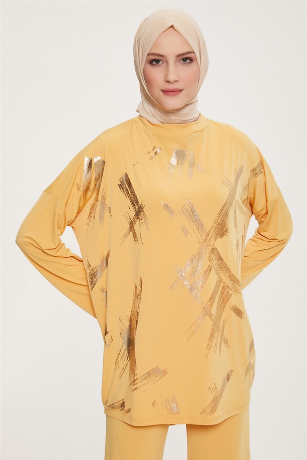 Armine Takım 22KD1505 Sarı