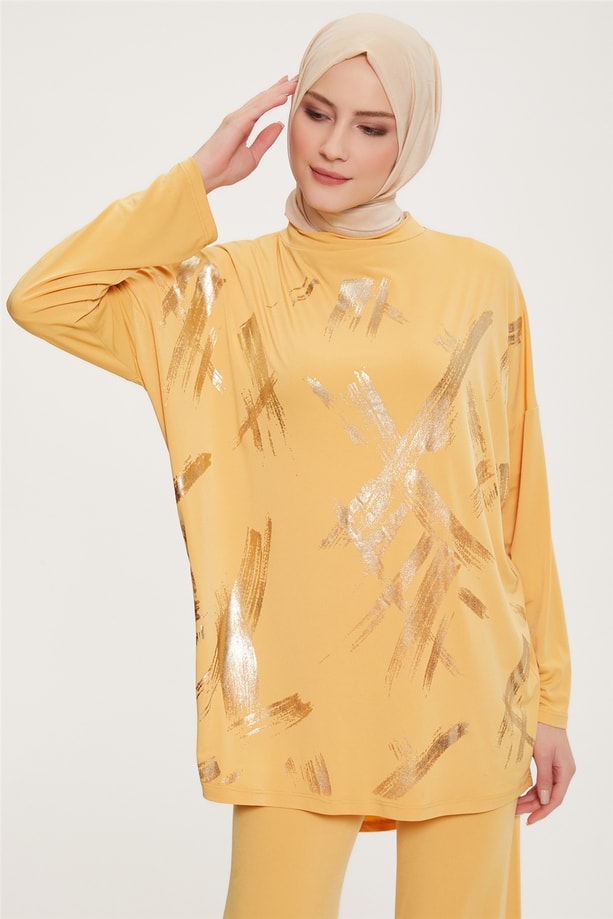 Armine Takım 22KD1505 Sarı