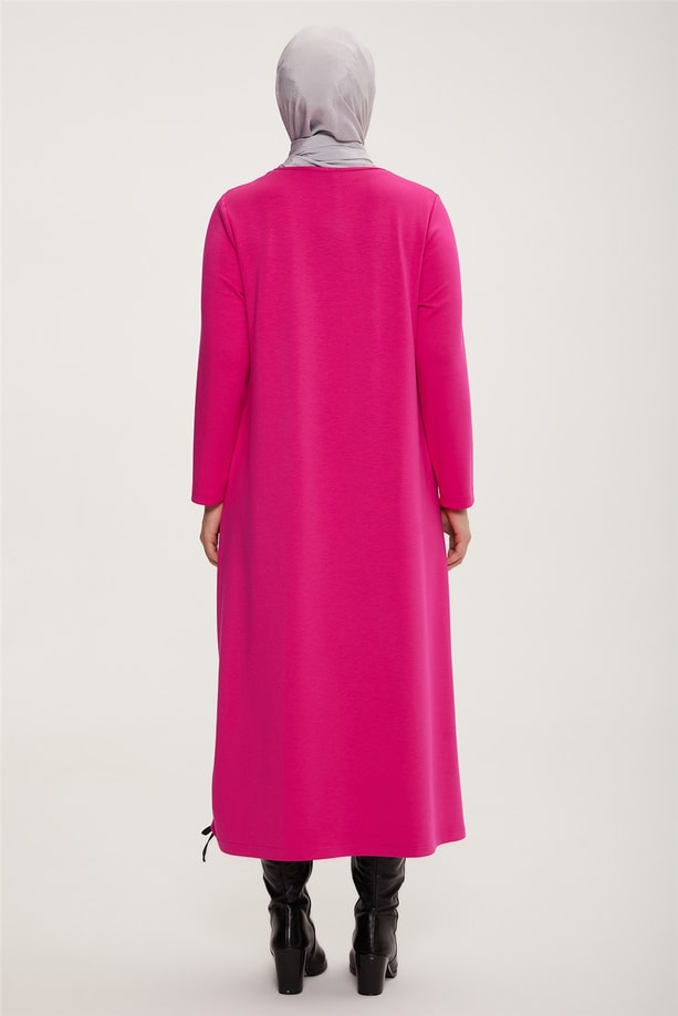 Armine Elbise 22KD1518 Fuşya
