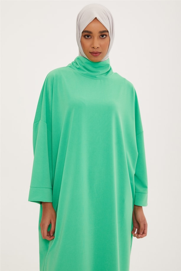 Armine Elbise 22KD1520 Yeşil