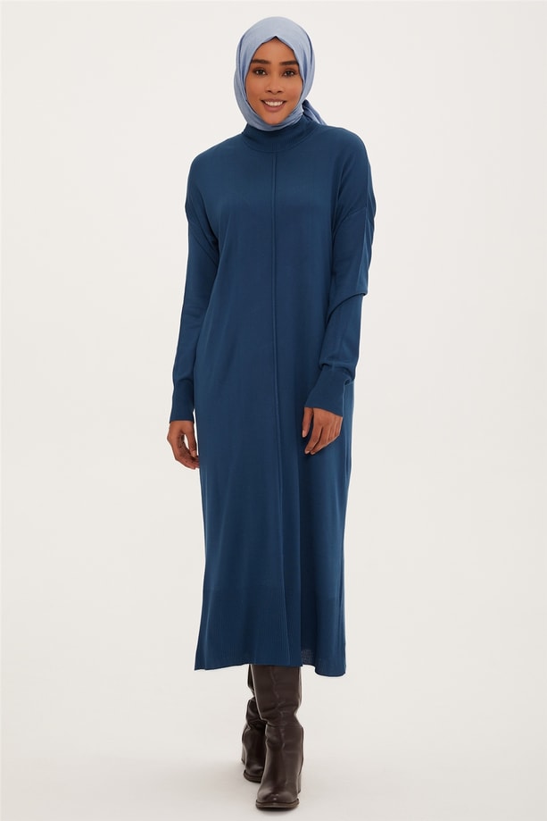 Armine Elbise 22KD2000 İndigo