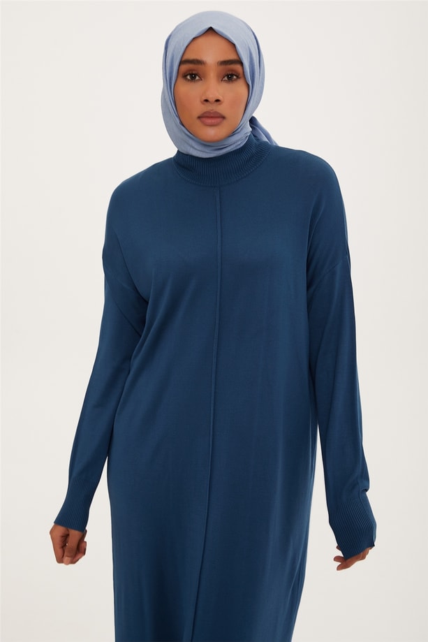 Armine Elbise 22KD2000 İndigo
