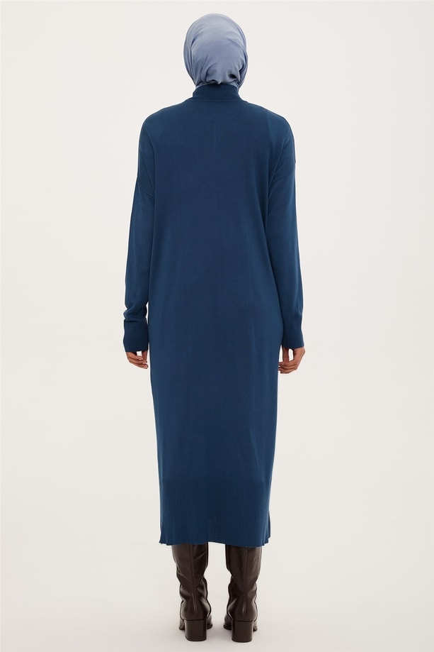 Armine Elbise 22KD2000 İndigo