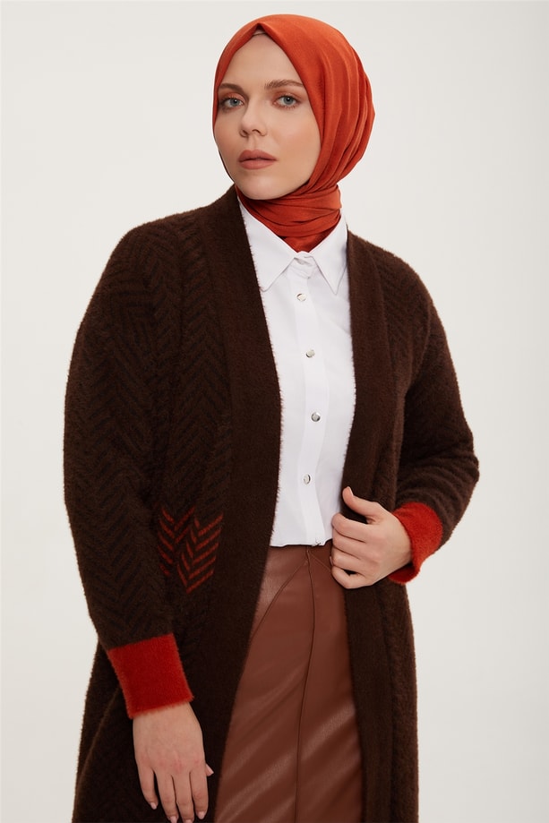 Armine Hırka 22KD2004 Acı Kahve