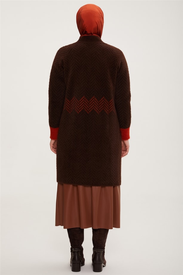 Armine Hırka 22KD2004 Acı Kahve