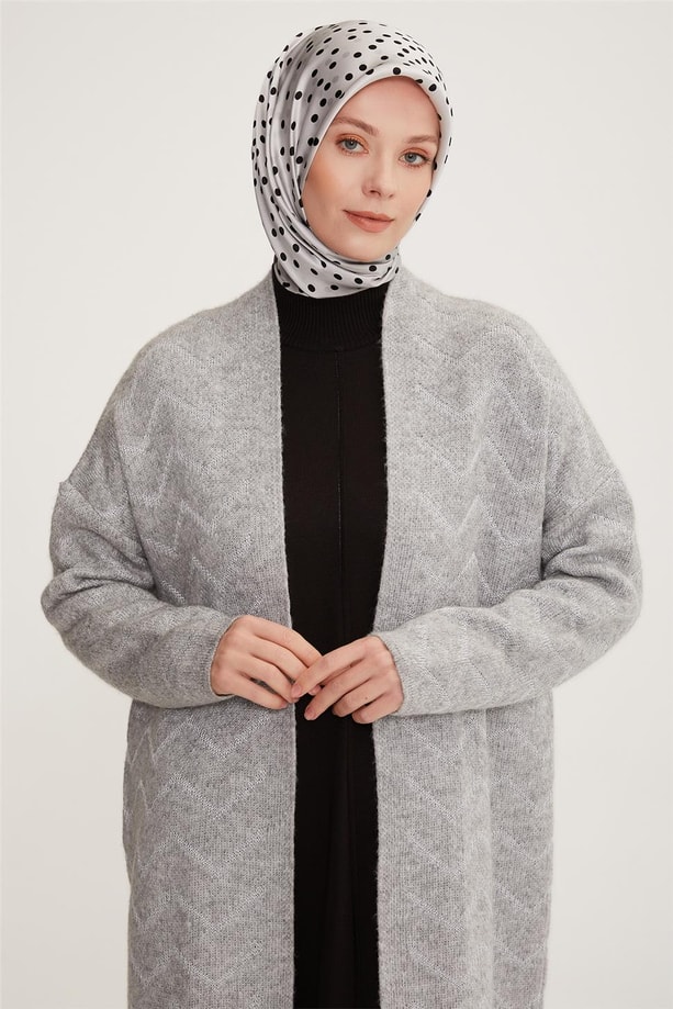 Armine Hırka 22KD2005 Gri