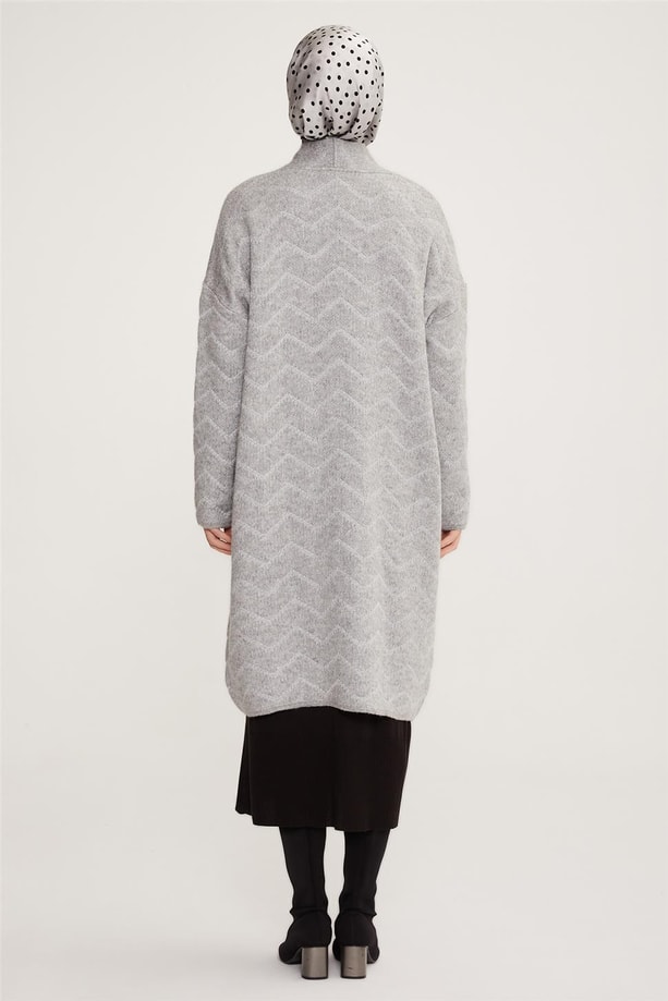 Armine Hırka 22KD2005 Gri