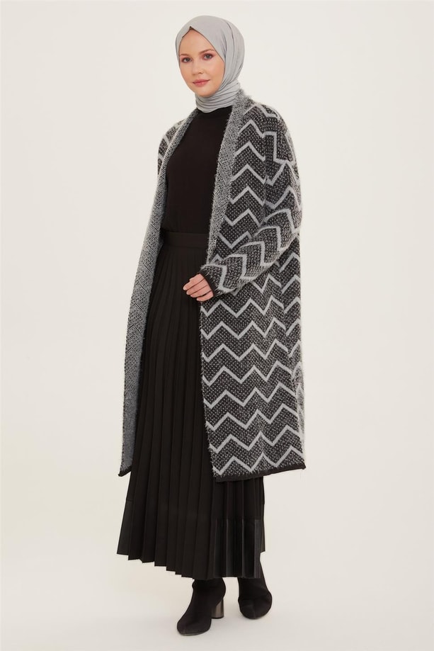 Armine Hırka 22KD2005-1 Antrasit