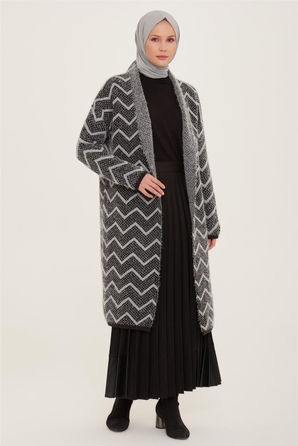 Armine Hırka 22KD2005-1 Antrasit