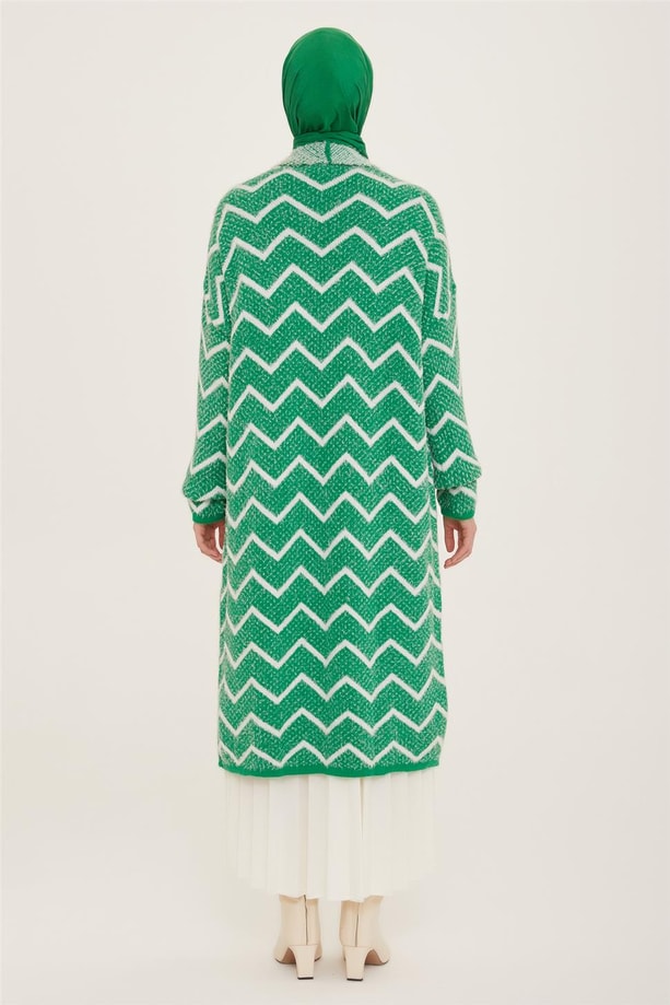 Armine Hırka 22KD2005-1 Yeşil