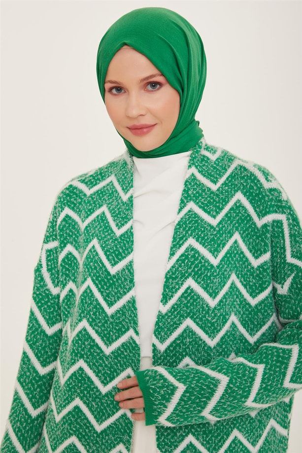 Armine Hırka 22KD2005-1 Yeşil