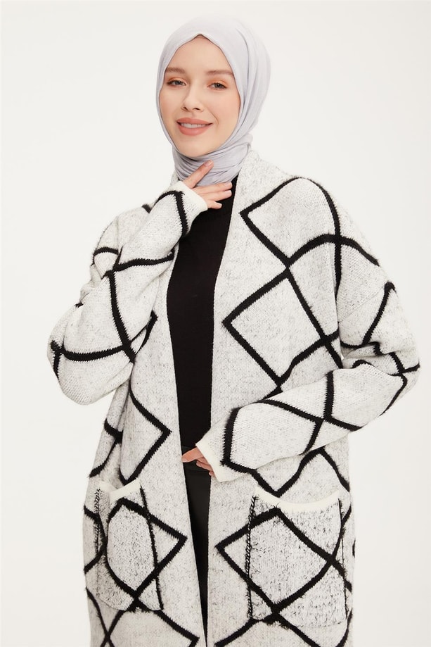 Armine Hırka 22KD2028-1 Kemik