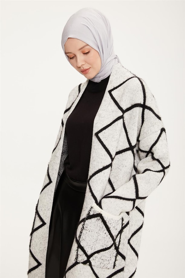 Armine Hırka 22KD2028-1 Kemik