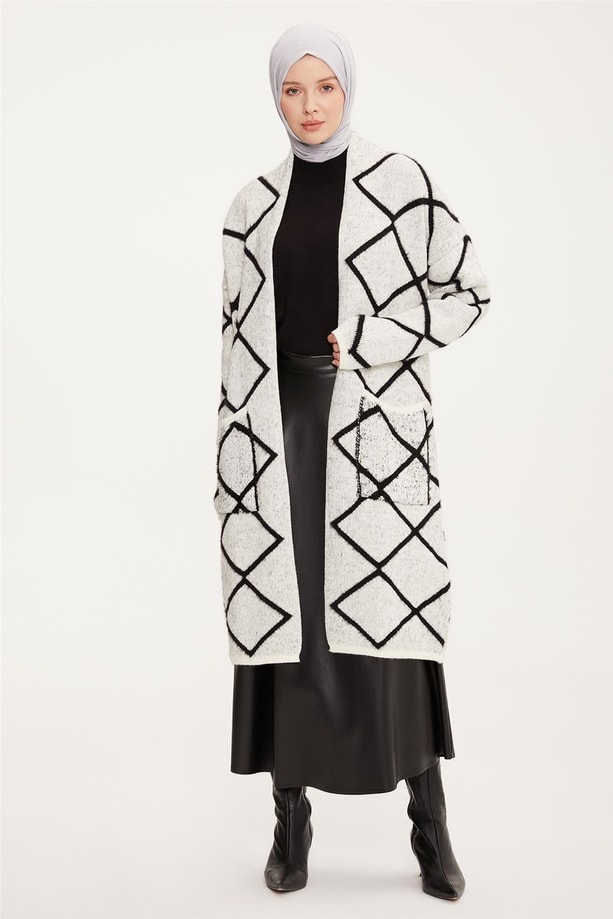 Armine Hırka 22KD2028-1 Kemik