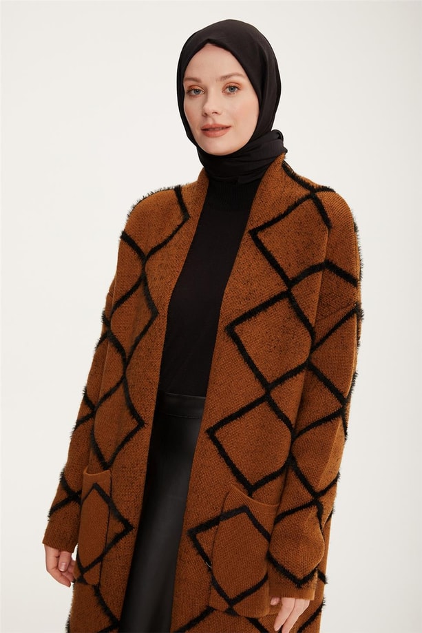 Armine Hırka 22KD2028-1 Kiremit