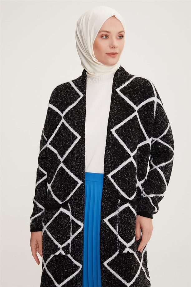 Armine Hırka 22KD2028-1 Siyah