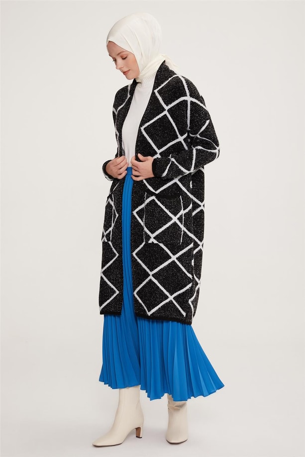 Armine Hırka 22KD2028-1 Siyah